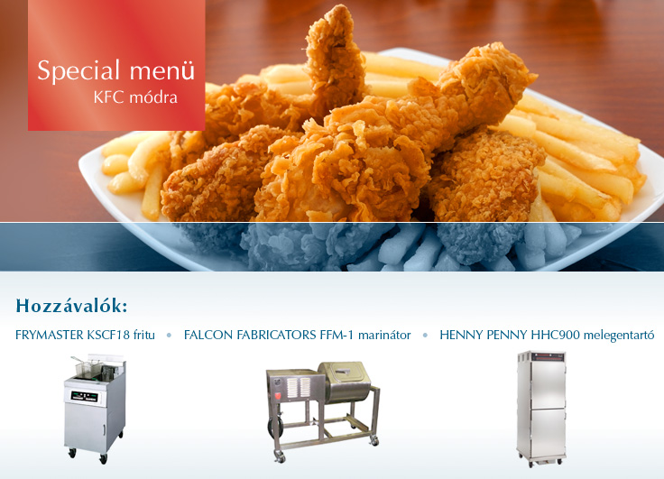 Special menü KFC módra