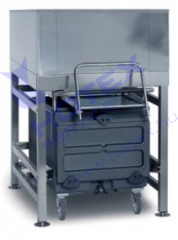 Jégláda (Bin) jégszállító kocsival