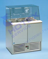 Salátahűtő - szendvicsfelrakó pult (Saladette)