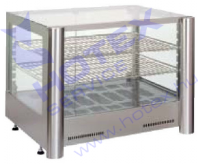 Melegentartó vitrin