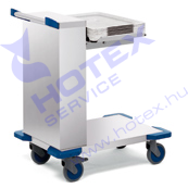 Nyitott tálcafeladó kocsi 