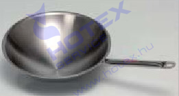 Rozsdamentes acél 4(5) literes WOK 