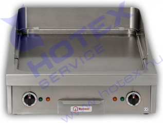 Professzionális asztali rostsütő lap (FRY TOP) System60/20 sorozat